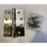 SCREW HINGE STAINLESS STEEL 304 100X75X2.5 REF 520SS